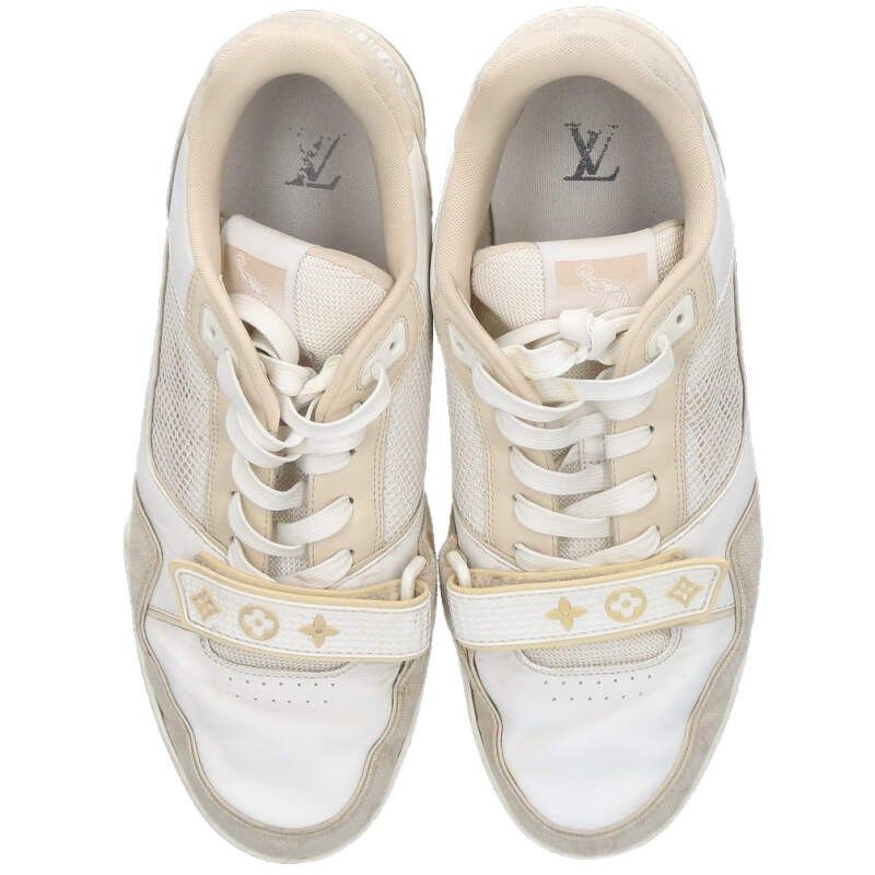 Louis Vuitton Trainer Line Velcro Low Cut Sneakers 8 — view 4