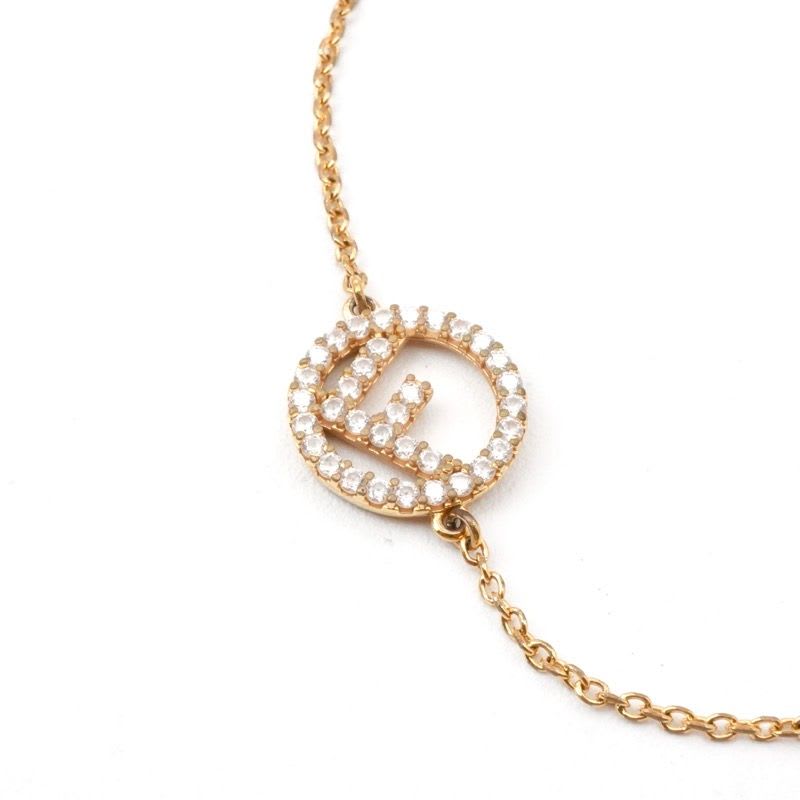 Fendi F's Bracelet Rhinestone — view 4