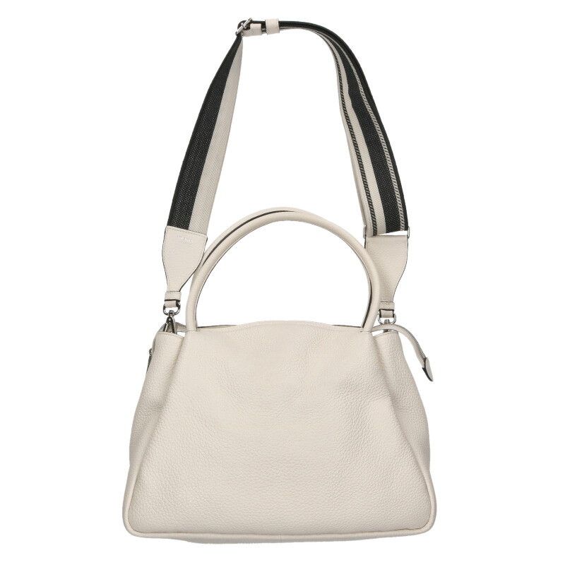 Prada 1 Bc170 Vitello Dyno Leather 2-Way Handbag With Logo Strap — view 3