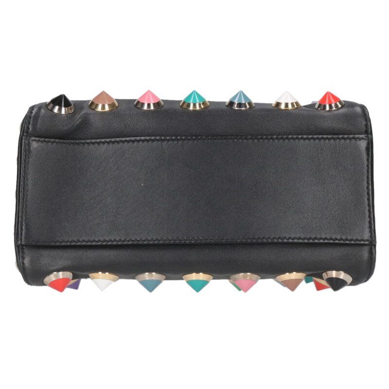 Fendi Peekaboo Mini Multi-stud Leather Handbag — view 5