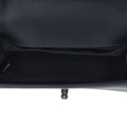 Chanel Boy 20 Argyle Patchwork Chain Leather Shoulder Bag — view 4