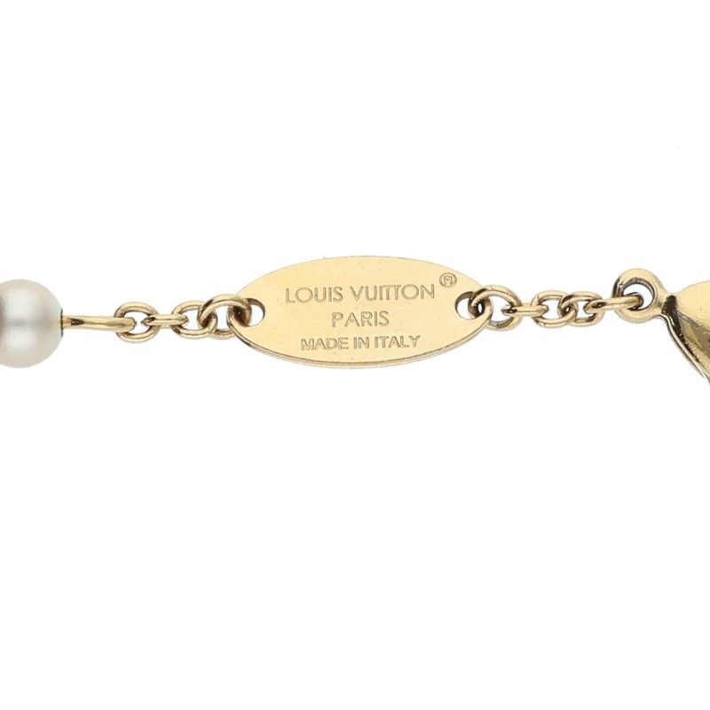Louis Vuitton M1429 a Louisa Faux Pearl Decoration Bracelet — view 4