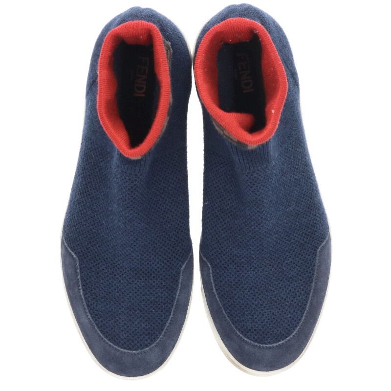 Fendi FF Logo Socks Sneakers 7 — view 4