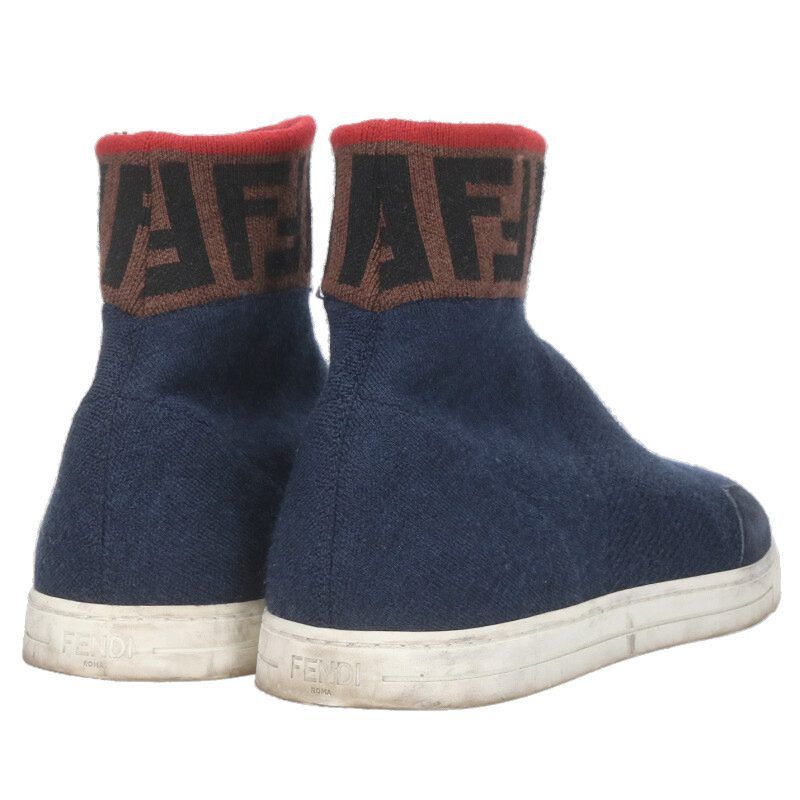 Fendi FF Logo Socks Sneakers 7 — view 2