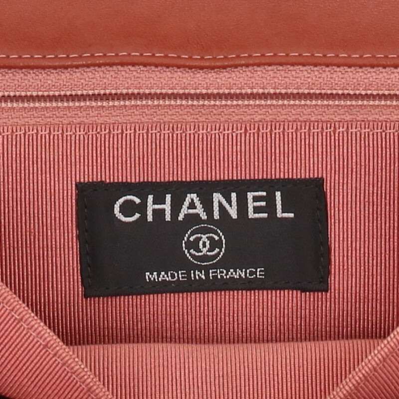 Chanel Chocolate Bar Lambskin Chain Shoulder Bag — view 4