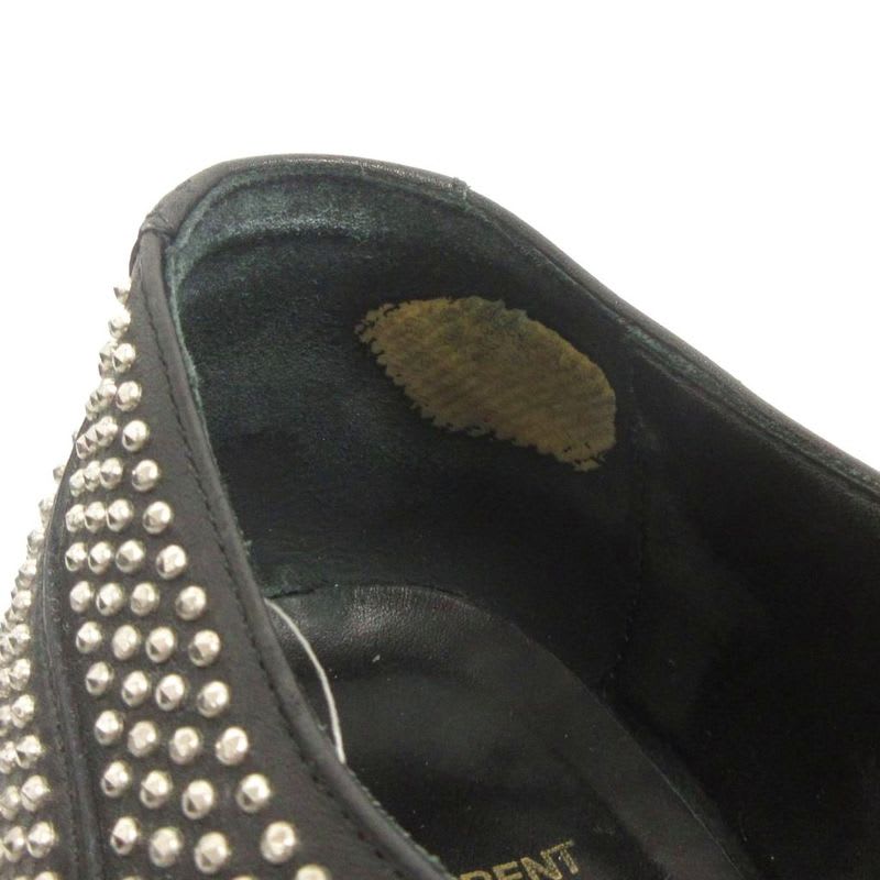 Saint Laurent Paris Studded Derby Shoes Business Lace Up Low Cut — view 6