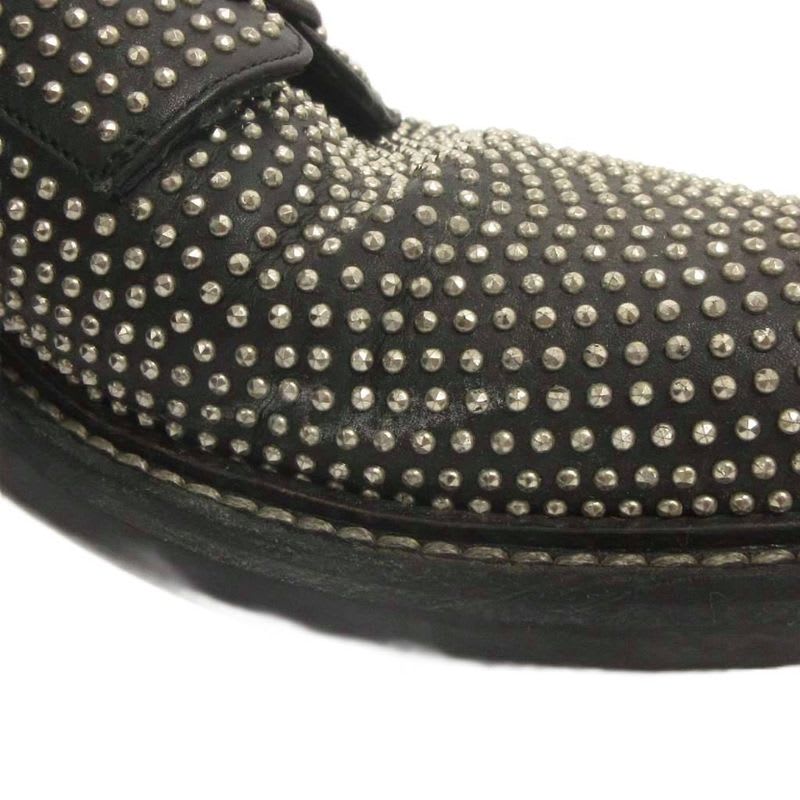 Saint Laurent Paris Studded Derby Shoes Business Lace Up Low Cut — view 7
