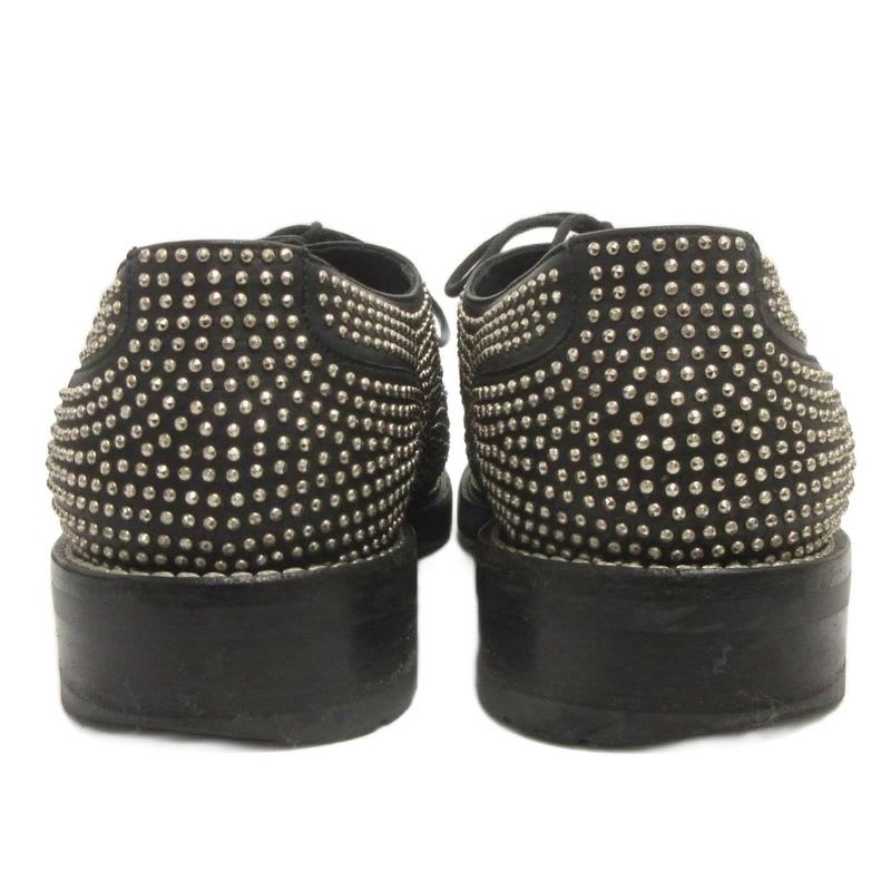 Saint Laurent Paris Studded Derby Shoes Business Lace Up Low Cut — view 3