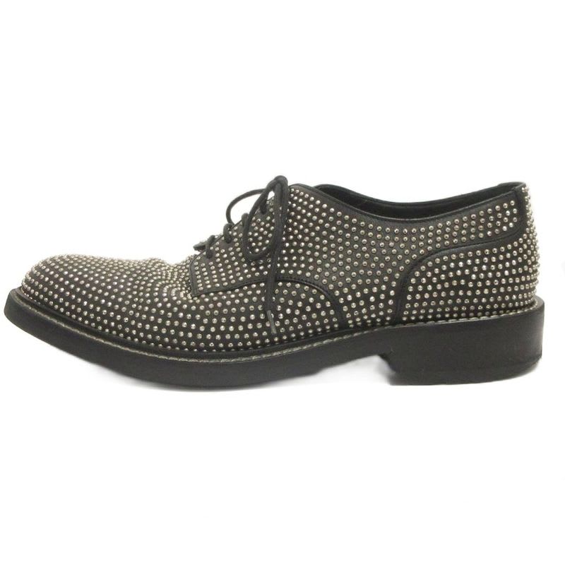 Saint Laurent Paris Studded Derby Shoes Business Lace Up Low Cut — view 2