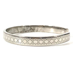 Dior Bracelet Cannage Logo Metal Silver — view 5