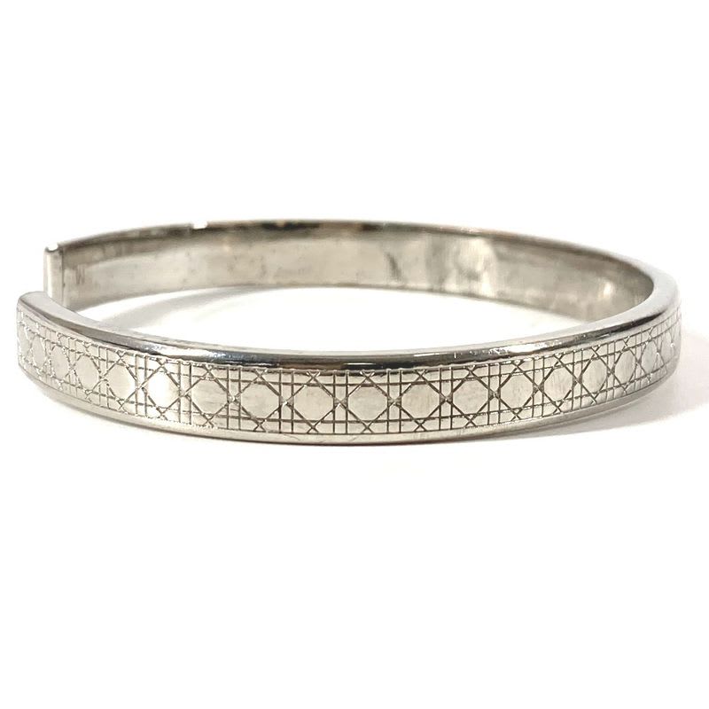 Dior Bracelet Cannage Logo Metal Silver — view 6