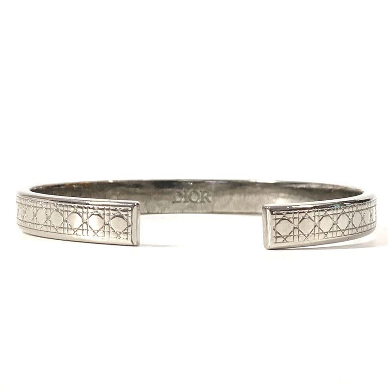 Dior Bracelet Cannage Logo Metal Silver — view 7