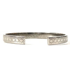 Dior Bracelet Cannage Logo Metal Silver — view 7