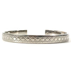 Dior Bracelet Cannage Logo Metal Silver — view 4
