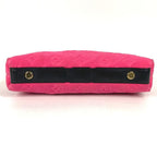 Louis Vuitton Clutch Bag Pochette Scuba Microfiber Pink