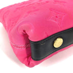 Louis Vuitton Clutch Bag Pochette Scuba Microfiber Pink