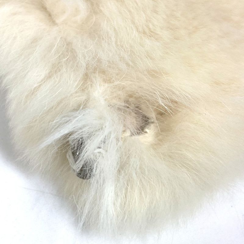 Chanel Bracelet CC Coco Mark Logo Fur Rabbit Black — view 3