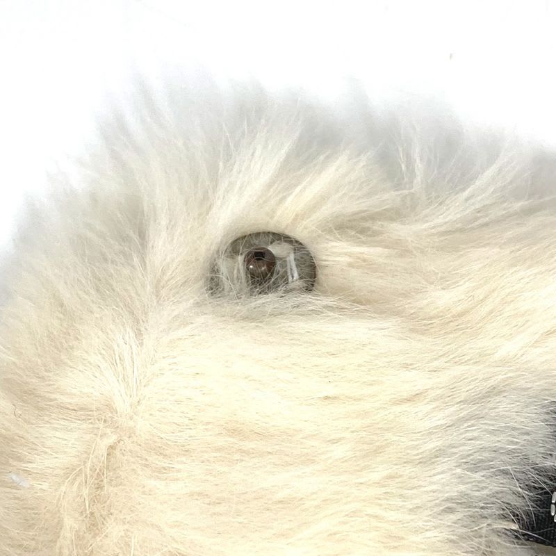 Chanel Bracelet CC Coco Mark Logo Fur Rabbit Black — view 9