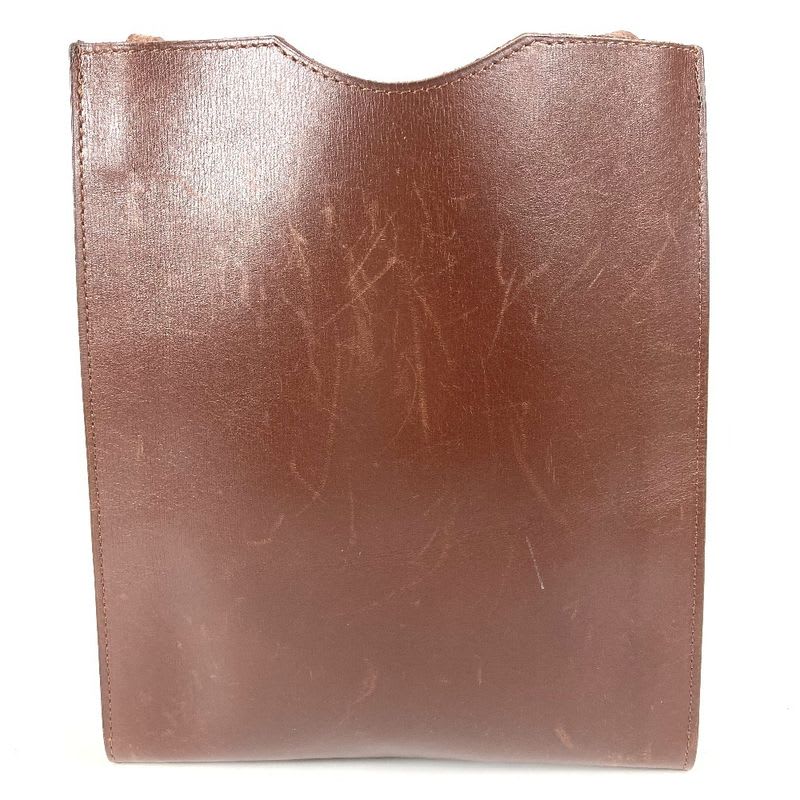 Hermes Shoulder Bag Onimetou Box Calf Havana Brown