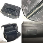 Louis Vuitton Handbag Toiletry Bag Monogram Eclipse Canvas Black