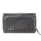 Bottega Veneta Long Wallet Middle Bifold Intrecciato Leather Coin Purse — view 3