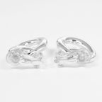 Chanel Double Hoop Silver 925 27.2 g Earrings — view 6