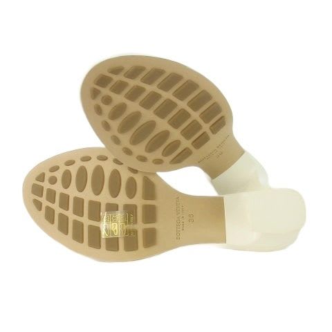 Bottega Veneta CHA Sandal Mule Middle Heel Leather 36 — view 5