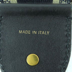 Christian Dior S8557 Cbte Canvas Leather Embroidery Shoulder Strap Navy — view 9