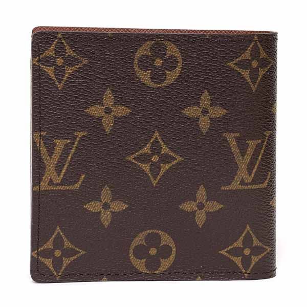Louis Vuitton Portefeuille Marco Bifold Wallet Monogram Canvas Brown — view 2