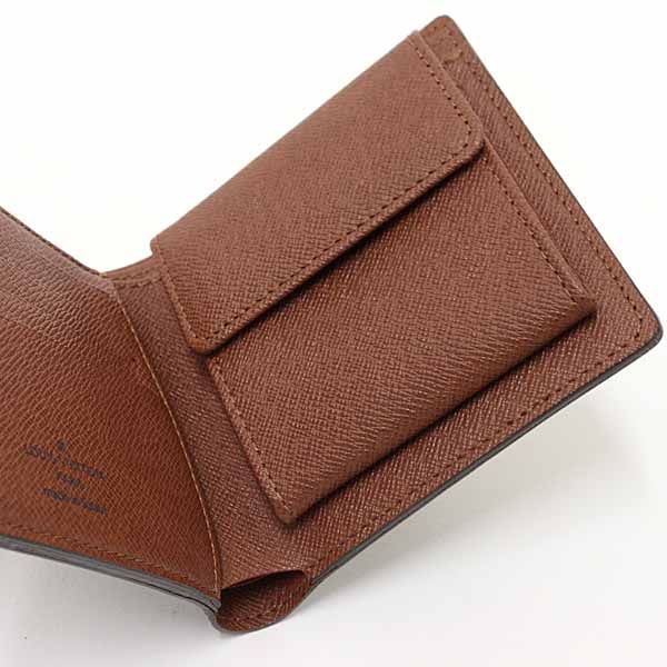 Louis Vuitton Portefeuille Marco Bifold Wallet Monogram Canvas Brown — view 5