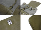 Chanel Backpack CC Logo Cuban Pocket Tweed Canvas Cruise Collection — view 8