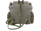 Chanel Backpack CC Logo Cuban Pocket Tweed Canvas Cruise Collection — view 3