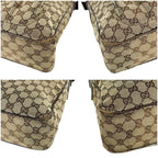 Gucci GG Canvas One Shoulder Bag Brown — view 9