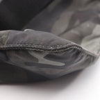 Prada Shoulder Bag Black Green Nylon Camouflage