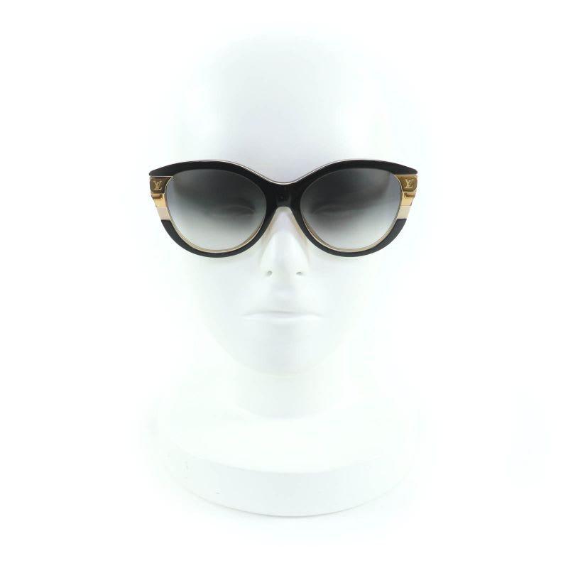 Louis Vuitton 2025 Z1857 E Sunglasses/ Petit Sponsored Cat Eye Noir Black — view 3