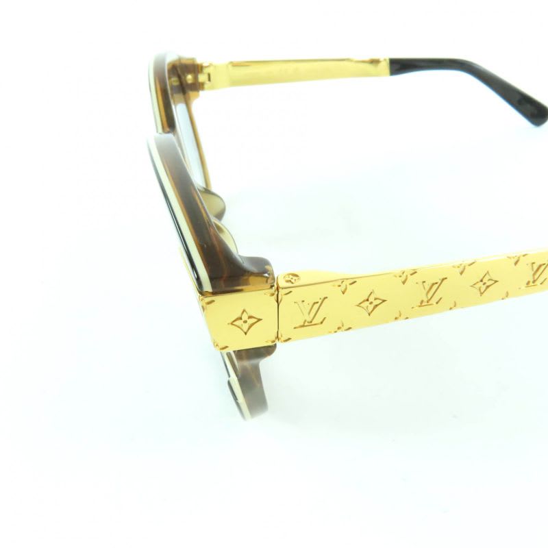 Louis Vuitton 2025 Z1857 E Sunglasses/ Petit Sponsored Cat Eye Noir Black — view 7