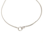 Chanel Necklace CC Logo Black Circle — view 8