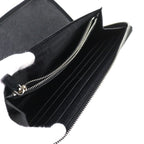 Prada 2 Ml188 Saffiano Leather Triangle Logo Plate Round Zip Long — view 5