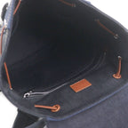 Louis Vuitton Fall Collection Christopher PM Taurillon Leather Denim Interior