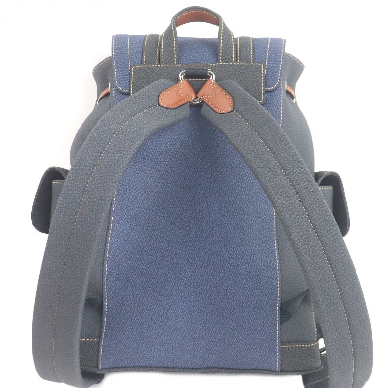 Louis Vuitton Fall Collection Christopher PM Taurillon Leather Denim Interior