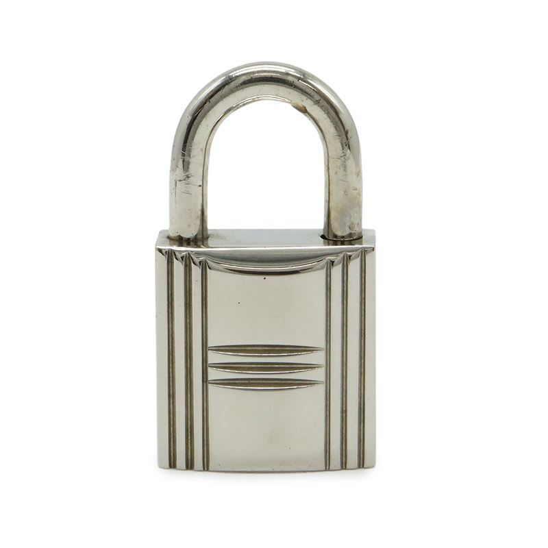 Hermes Cadena Padlock No.66 key Metal Silver — view 2