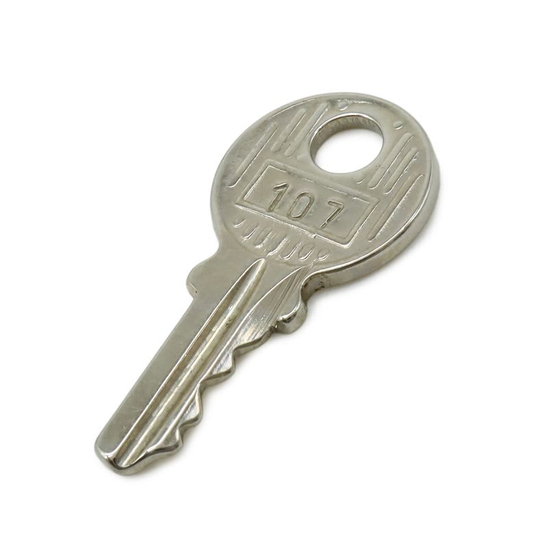 Hermes Cadena Padlock No.107 key Metal Silver — view 5