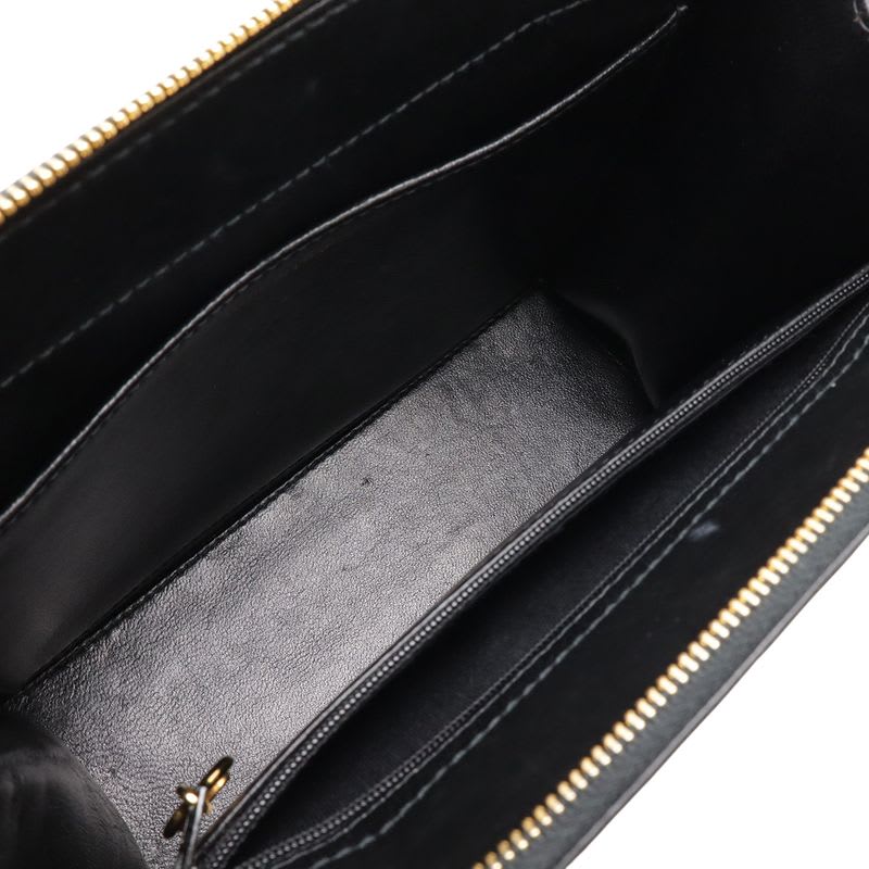 Chanel Logo Embroidery Tote Bag Leather — view 7