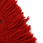 Louis Vuitton Echarpe Logomania Muffler 94% Wool 6% Silk Ruby Red Scarf — view 4