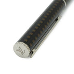 Louis Vuitton Jet Rack Ballpoint Pen Cap Type Damier Plaid Pattern Dark Brown — view 2
