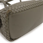 Bottega Veneta Intrecciato Handbag 2-Way Shoulder Bag Leather Khaki — view 4