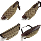 Gucci Crossbody Bag Shoulder GG Canvas Brown — view 5