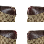 Gucci Crossbody Bag Shoulder GG Canvas Brown — view 7