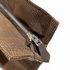 Hermes Pouch MM Her Line Clutch Bag Canvas Nylon — view 9