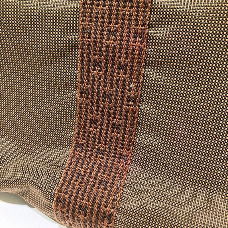 Hermes Pouch MM Her Line Clutch Bag Canvas Nylon — view 8